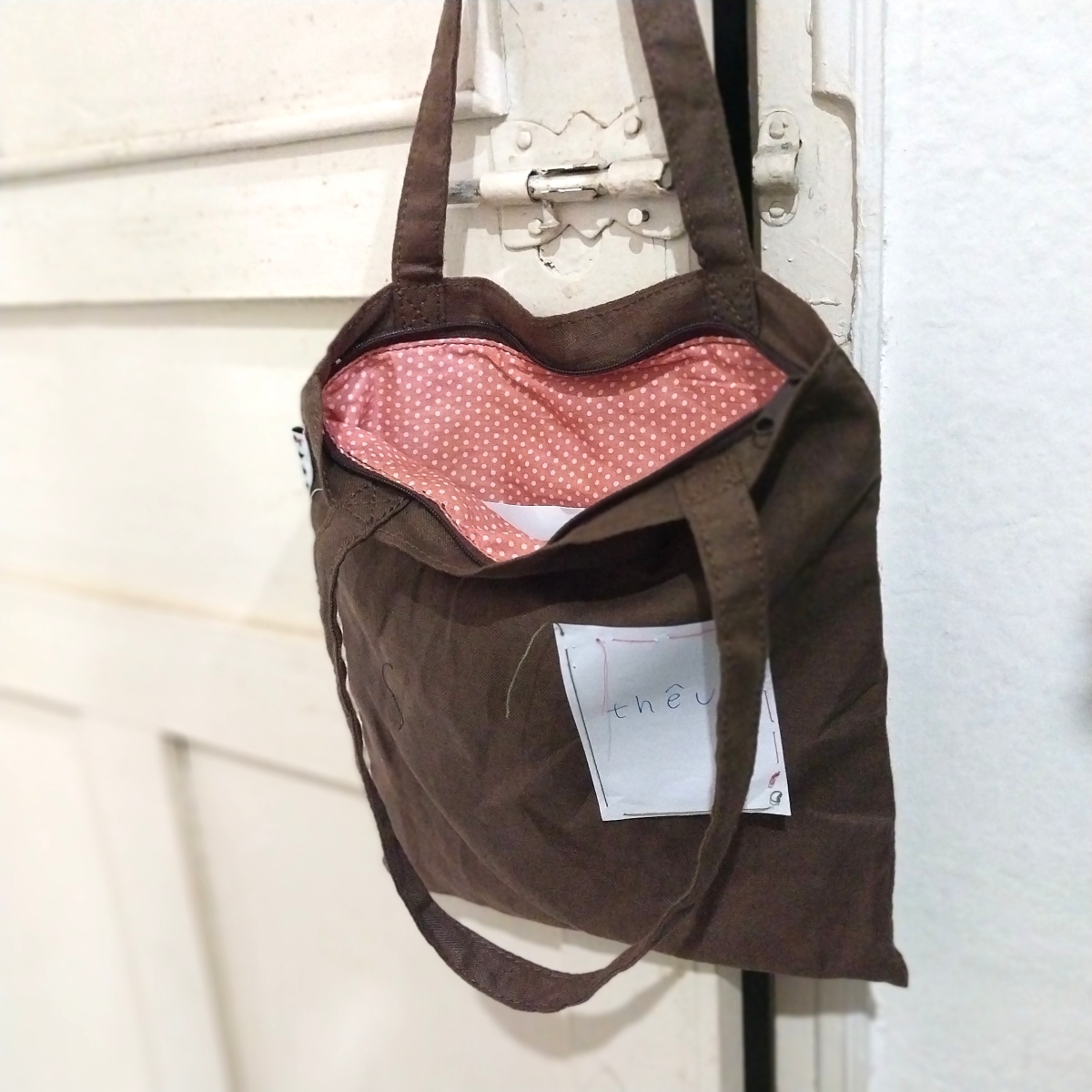 A4トートバッグのサンプルが出来ました。