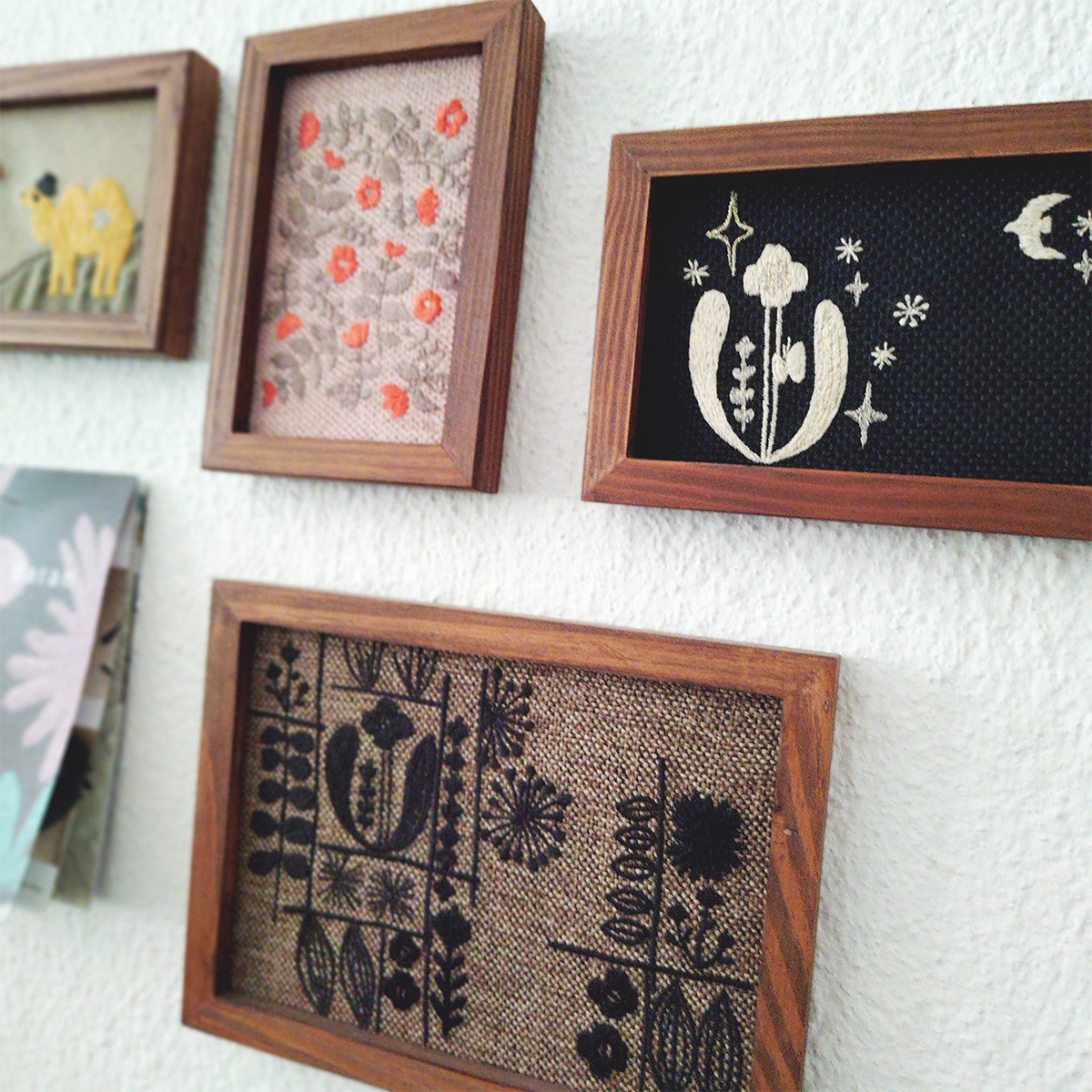 額縁とか、ペンケースとか。